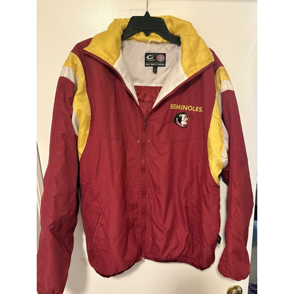 Florida State Seminoles FSU Jacket Men's Large G-III Carl Banks
